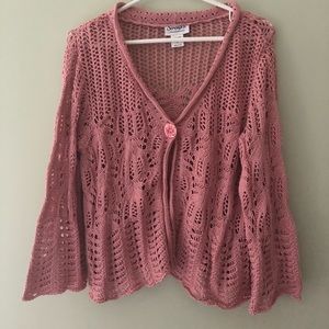 Beautiful Serengeti Crocheted Sweater